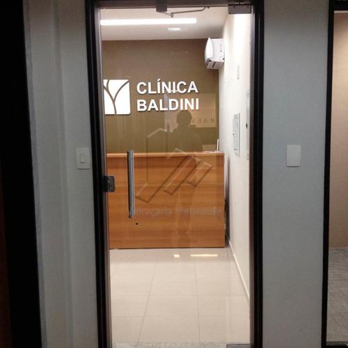 Porta de Vidro Temperado